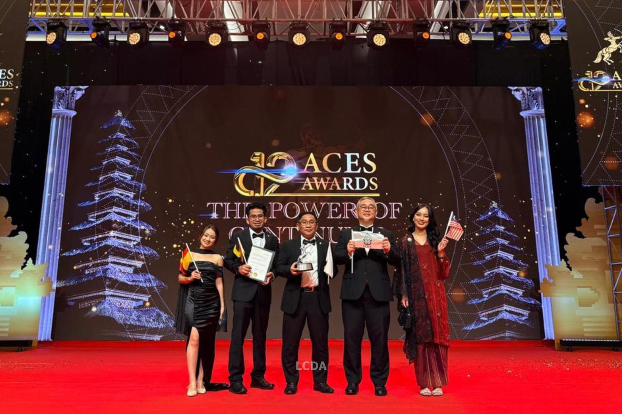 Lcda LCDA rangkul pengiktirafan inisiatif komuniti di ACES Awards 2025 ...