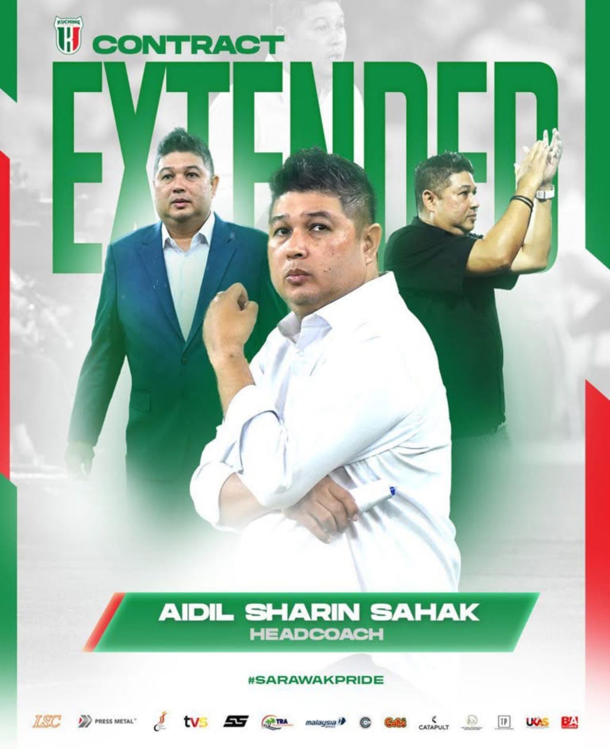 Aidil Coll Aidil Sharin terus terajui KCFC - UTUSAN SARAWAK